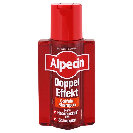 Alpecin šampón s dvojitým účinkom: proti lupinám a vypadávaniu vlasov pre mužov 200 ml