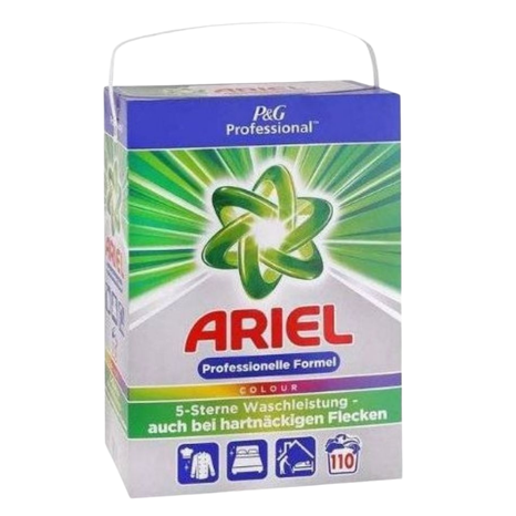 Ariel Professional Colour prášok na pranie farebnej bielizne 7,15 kg / 110 praní