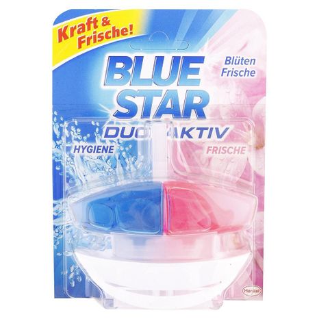 Blue Star DuoAktiv WC blok Kvetinová sviežosť 50 ml