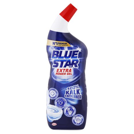Blue Star Extra Power čistič WC na vodný kameň 700 ml