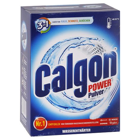 CALGON Power prášok na odvápnenie práčky 1,5 kg