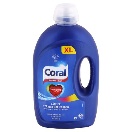 Coral Optimal Color gél na farebné prádlo 2,5 l / 50 praní