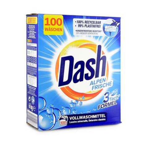 Dash Universal prací prášok 6 kg / 100 praní