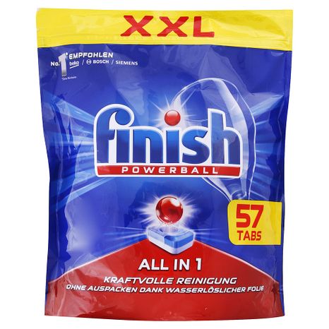 FINISH Powerball All in 1 tablety do umývačky 57 ks