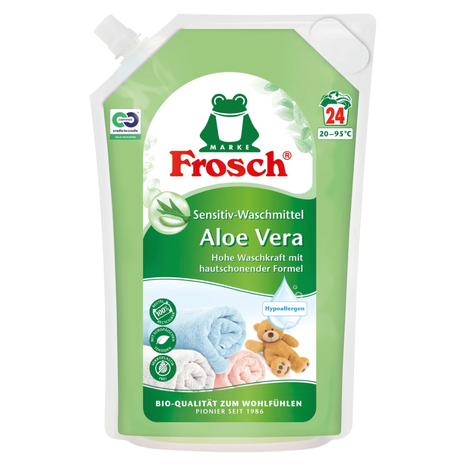 Frosch Eko gél na pranie pre citlivú pokožku Aloe Vera 1,8 l / 24 praní