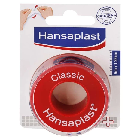 Hansaplast Classic fixačná náplasť 5m x 1,25cm