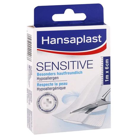 Hansaplast Sensitive hypoalergénna náplasť na citlivú pokožku 1m x 6cm