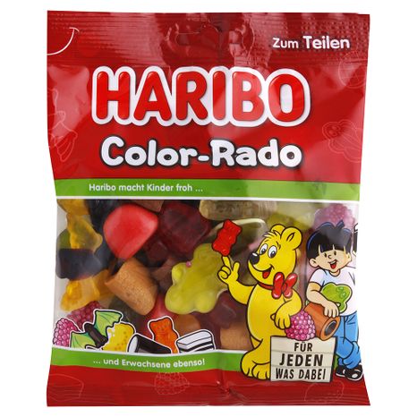 HARIBO želatínové ovocné cukríky Color - Rado 175 g