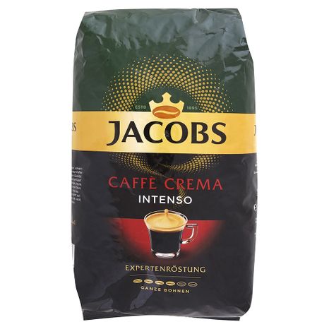 Jacobs zrnková káva Caffe Crema Intenso 1 kg