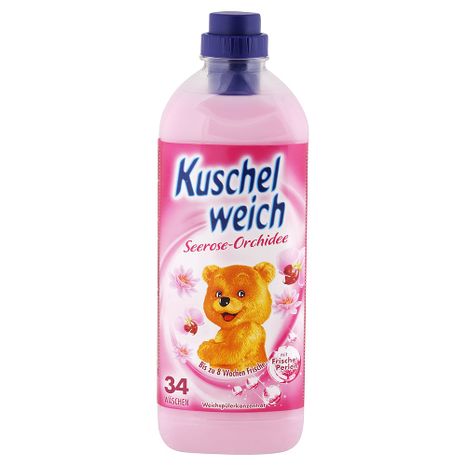 Kuschelweich aviváž Ružové lekno a orchidea 1 l / 34 praní