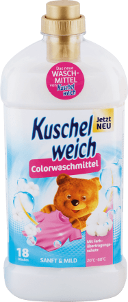 Kuschelweich prací gél na farebnú bielizeň Sanft & Mild 1.314 l / 18 praní