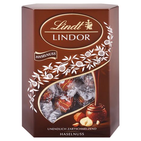 Lindt Lindor čokoládové guličky Lieskový orech 500 g