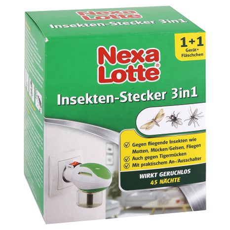 Nexa Lotte elektrický odpudzovač hmyzu 3v1