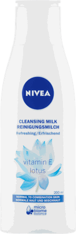 Nivea čistiace pleťové mlieko s vitamínom E 200 ml
