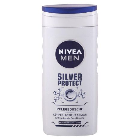 NIVEA Men sprchový gél pre mužov Silver Protect 250 ml