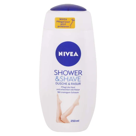 NIVEA sprchový a holiaci gél Shower & Shave 250 ml