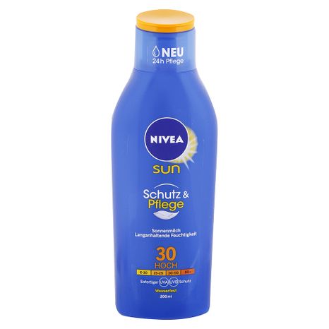 Nivea Sun hydratačné mlieko na opaľovanie SPF 30, 200 ml