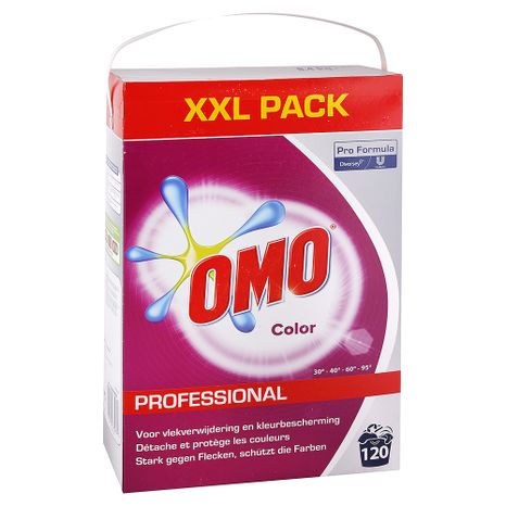 OMO Professional Color prášok na pranie 8,4 kg / 120 praní