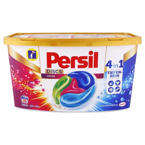 PERSIL DISCS Color kapsule na farebné pranie 4v1 35 ks
