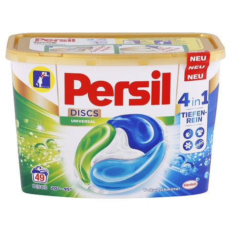 PERSIL DISCS univerzálne kapsule na pranie 4v1 49 ks