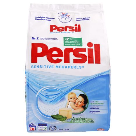 Persil Sensitive Megaperls prášok na pranie pre citlivú pokožku 1,332 kg / 18 praní