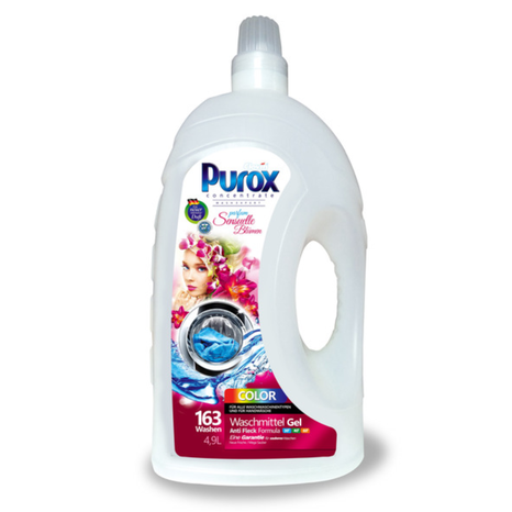 Purox Color prací gél 4,9 l / 163 praní