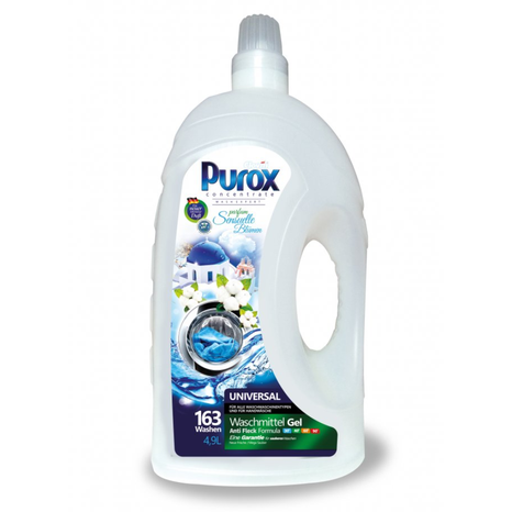 Purox Universal parfumovaný prací gél 4,9 l / 163 praní