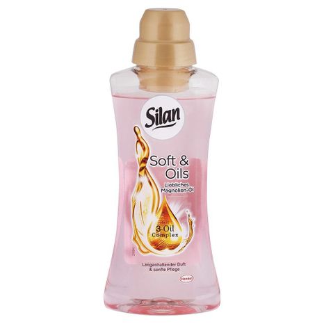 SILAN Soft & Oils aviváž v koncentráte Olej z Magnólie 600 ml / 24 praní