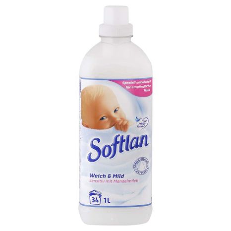 SOFTLAN aviváž Sensitive 1 l / 34 praní