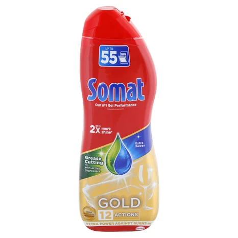 Somat Gold gél do umývačky riadu proti mastnote 55 umytí