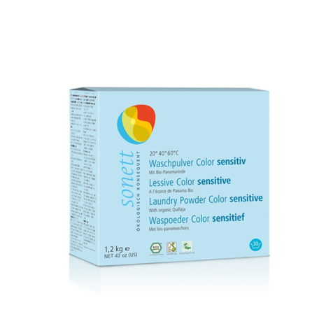 Sonett EKO Color koncentrovaný prášok na pranie Sensitive 1,2 kg / 30 praní