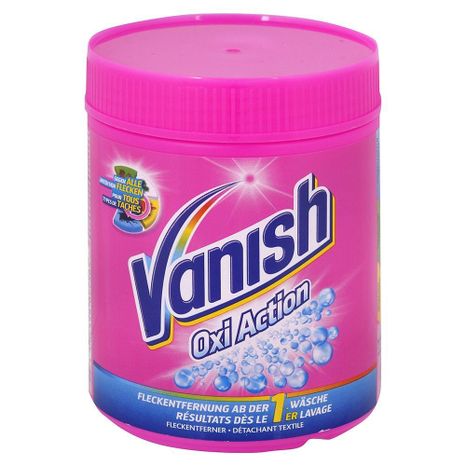 VANISH Oxi Action práškový odstraňovač škvŕn na farebnú bielizeň 550 g