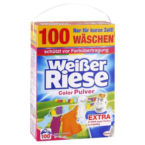 WEISSER RIESE Color prášok na pranie farebnej bielizne 5,5 kg / 100 praní