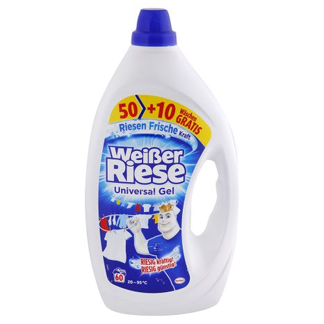 Weisser Riese univerzálny gél na pranie bielizne 2,5 l / 50 praní