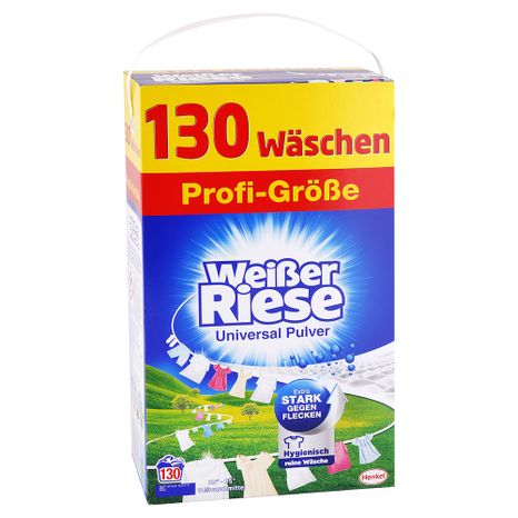 Weisser Riese univerzálny prášok na pranie bielizne 6,5 kg / 130 praní