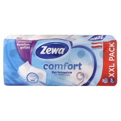 Zewa toaletný papier 3-vrstvový Comfort 20 ks